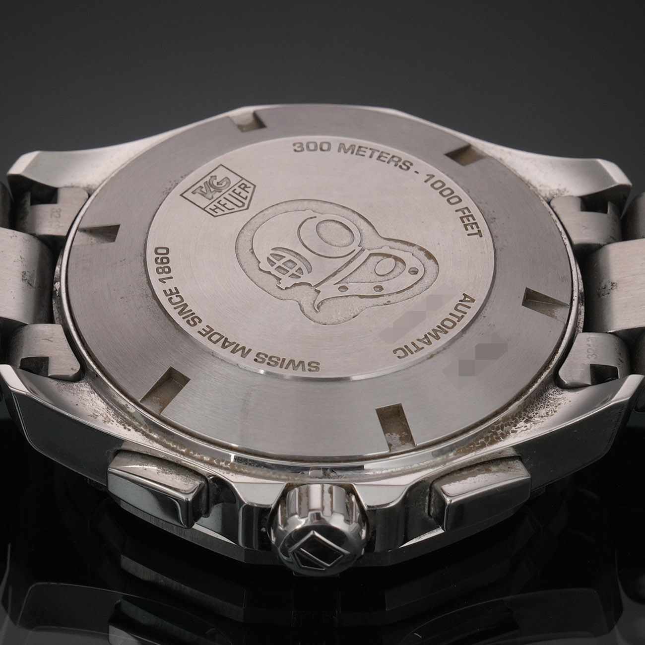 TAG HEUER(USED)태그호이어 아쿠아레이서 스틸 오토 크로노 CAY2112-2